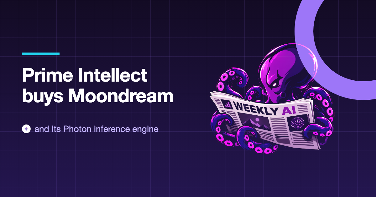 Prime Intellect acquires Moondream and its Photon inference engine